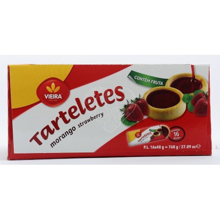 Tarteletes Morango Vieira de Castro