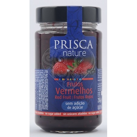 Doce Frutos Vermelhos Sem Açúcar Casa da Prisca