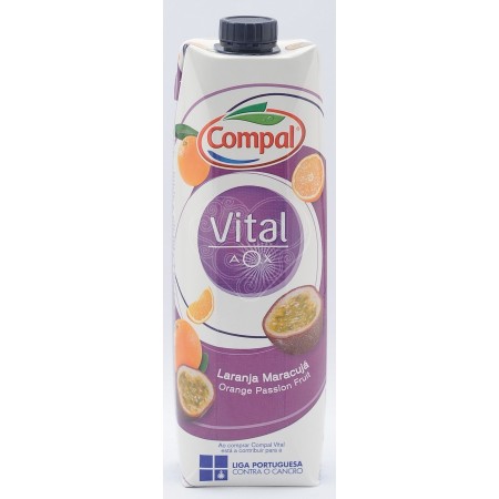 N&eacute;ctar Vital Laranja/Maracuj&aacute; Compal