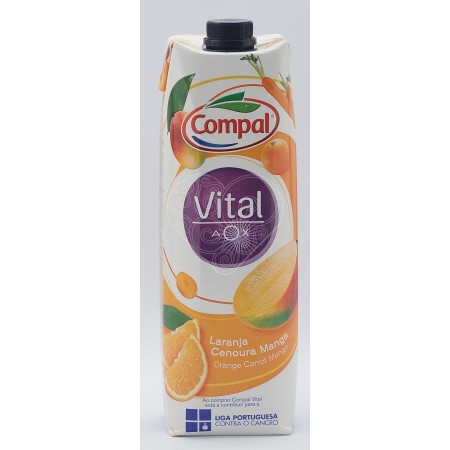 N&eacute;ctar Vital Laranja/Cenoura/Manga Compal