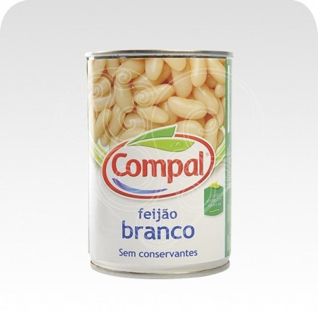 Feij&atilde;o Branco Cozido Compal